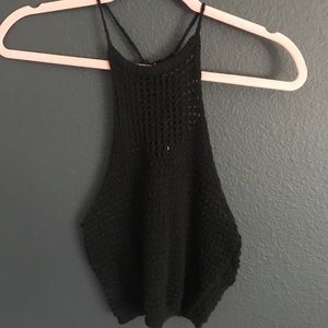 Black Crop Top